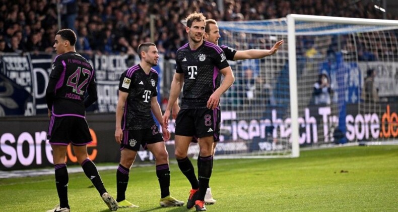 Bayern Münih’den deplasmanda 5 gollü galibiyet
