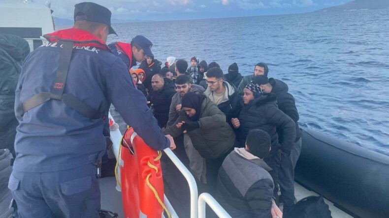 Bodrum’da 37 kaçak göçmen yakalandı