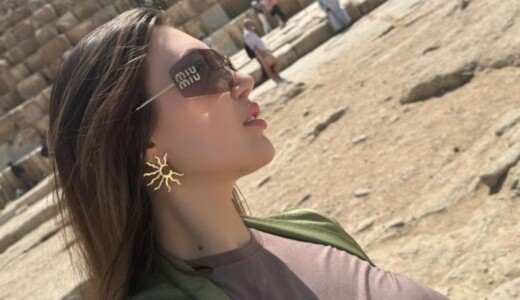 Ünlü şovmen Mehmet Ali Erbil’in kızı Yasmin Erbil, Mısır’a gitti! Tatil pozlarına beğeni yağdı