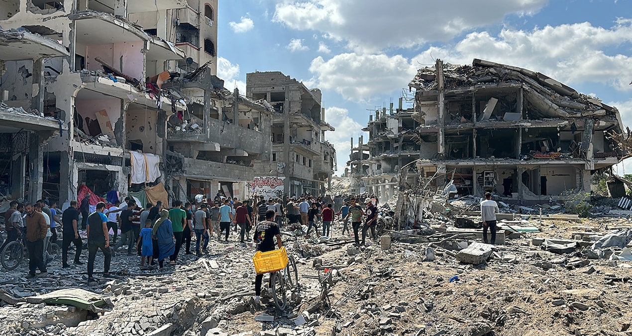 20 gün aralıksız saldırı düzenledi, bölge bu hale geldi