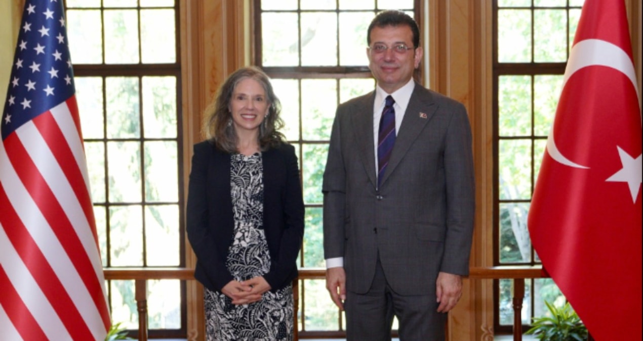 ABD İstanbul Başkonsolosu, Ekrem İmamoğlu’nu ziyaret etti