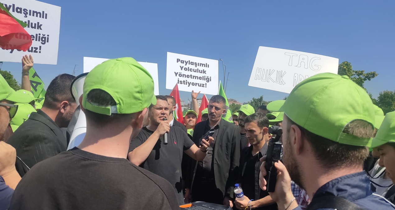 UKOME’de TAG protestosu