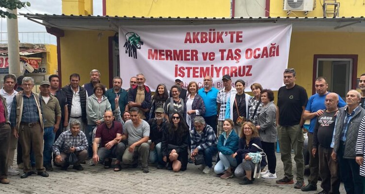 UNESCO dünya mirasına aday Latmos dağlarının talanına isyan ettiler