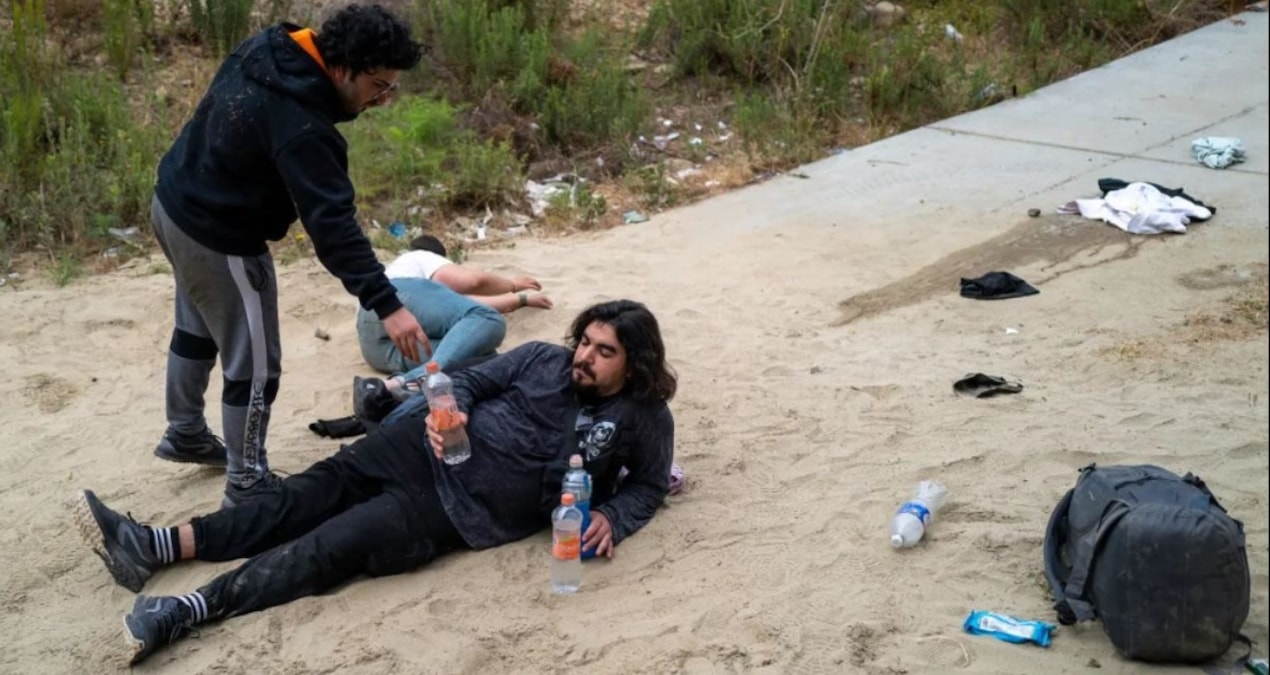 ABD’ye Meksika sınırından giriş yapmaya çalışan Türk mülteciler gündem oldu