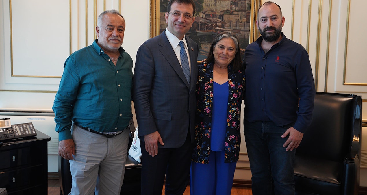 Ali İsmail Korkmaz Vakfı’ndan İmamoğlu’na ziyaret