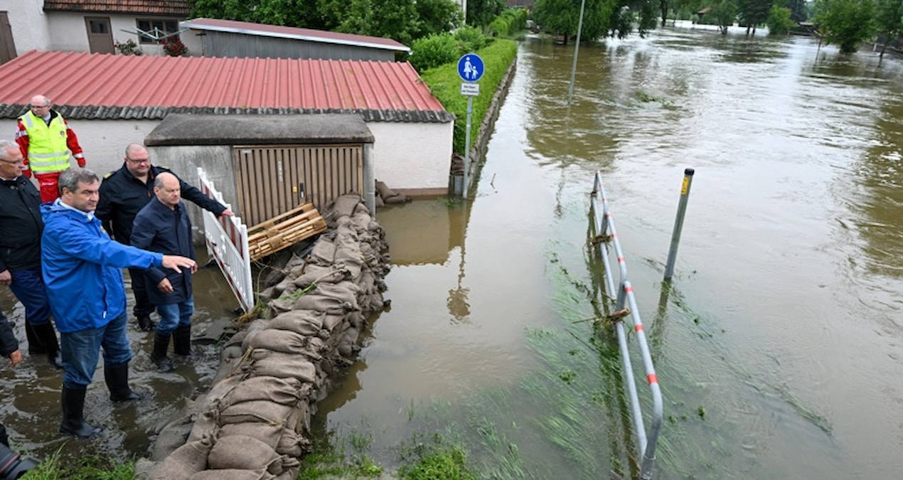 Almanya’daki selde bir Türk yaşamını yitirdi