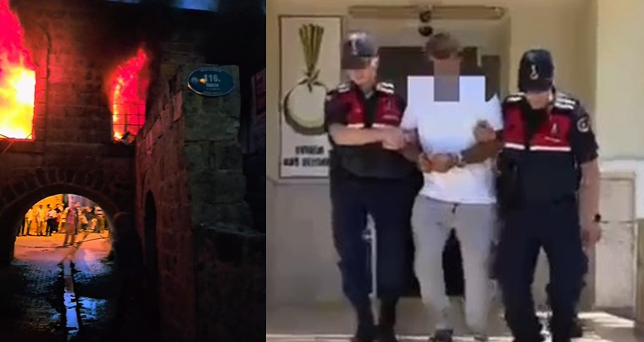 Annesini ve eşini eve kilitleyip ateşe verdi