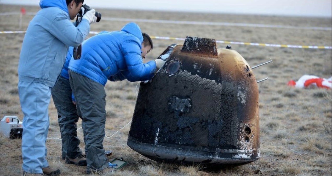 Ay’ın toprağı Dünya’ya indi