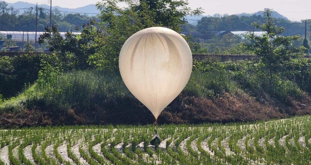 Balon savaşı devam ediyor… Güney Kore’ye 310 çöp balonu balonu daha
