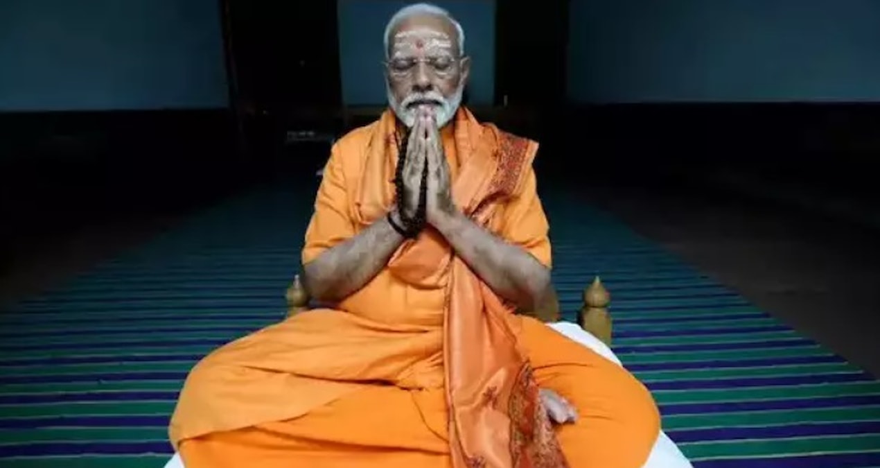 Başbakan, seçimin ortasında meditasyona başladı