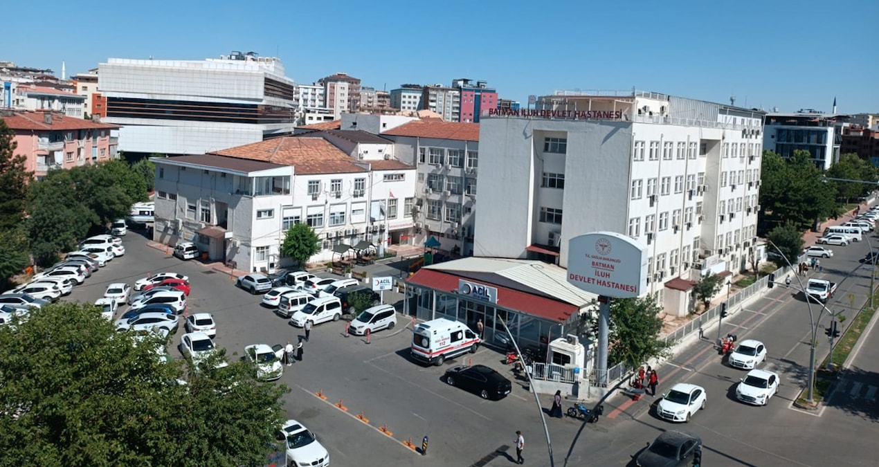 Batman’da devlet hastanesinin bir bölümü tahliye edildi