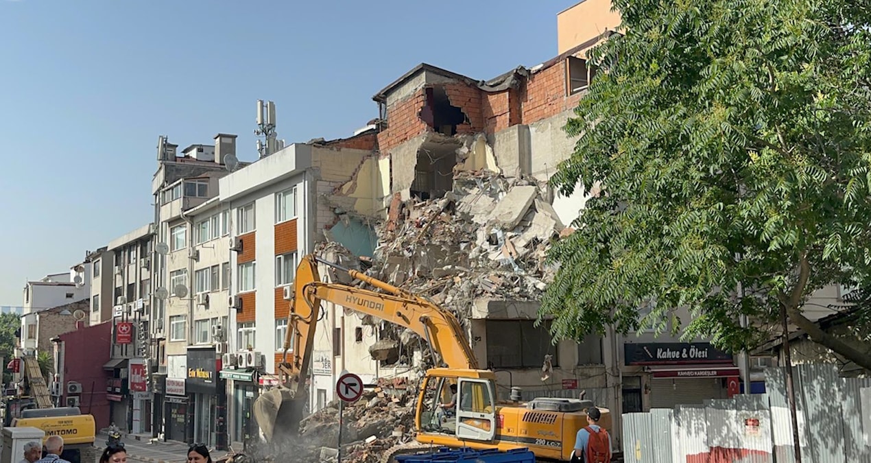 Bayram öncesi evsiz bırakan yıkım