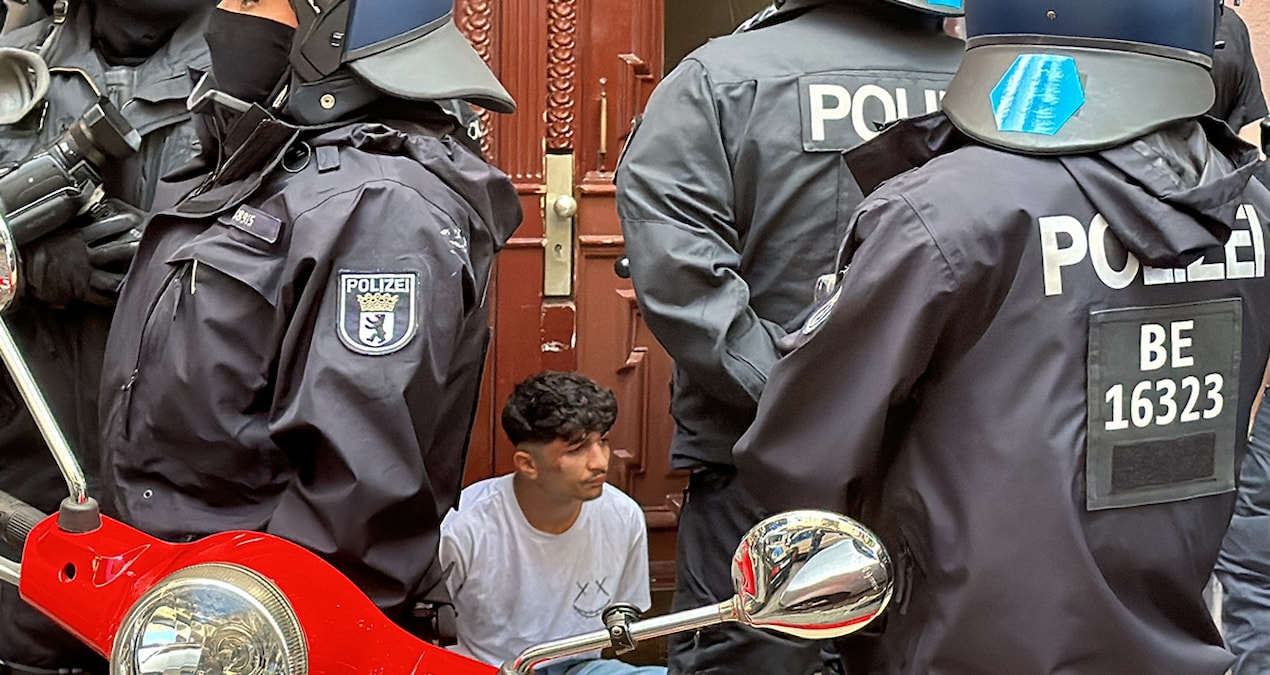 Berlin’de eylemcilere müdahale: Çok sayıda gözaltı var