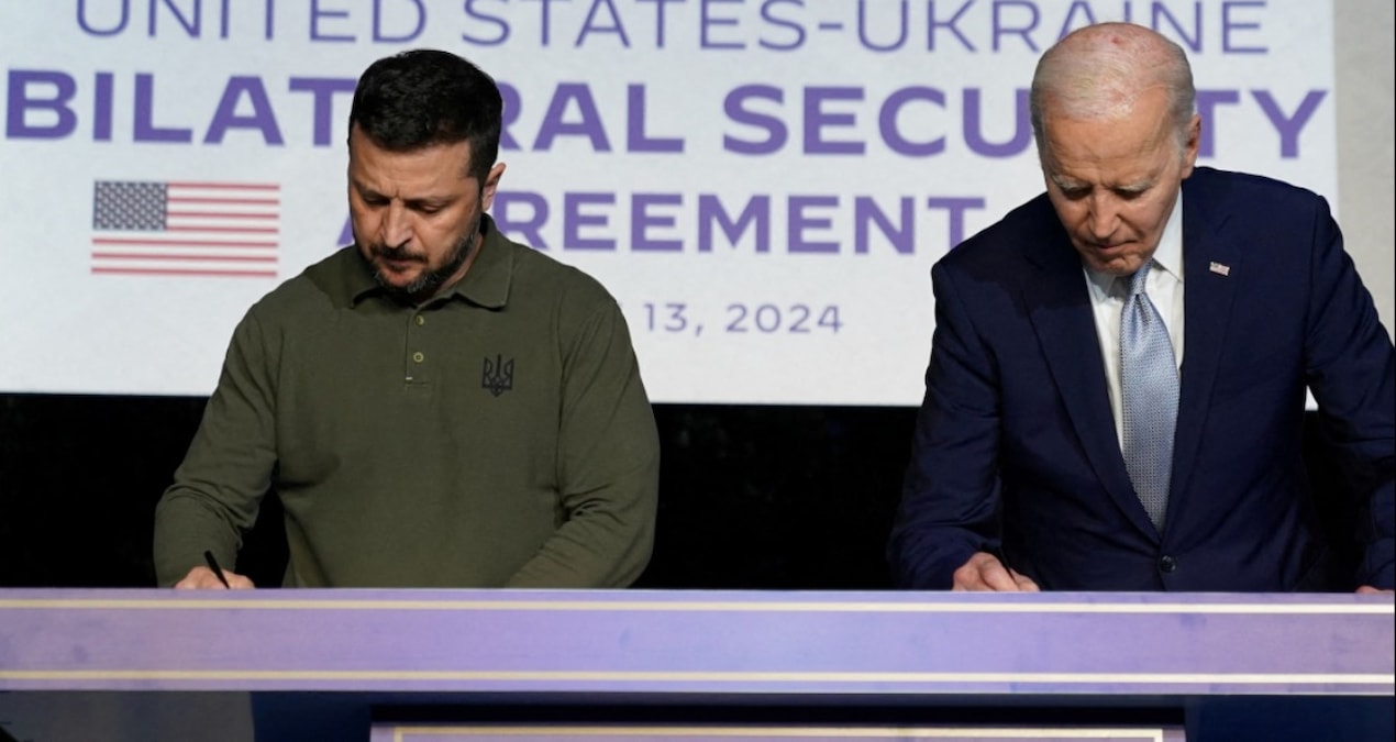 Biden ve Zelenskiy’den 10 yıllık savunma işbirliği anlaşması kararı