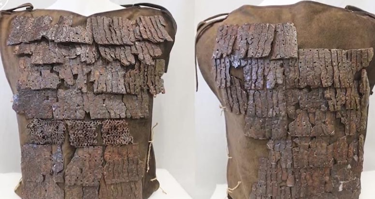 Bin 500 yıllık zırh restore edildi