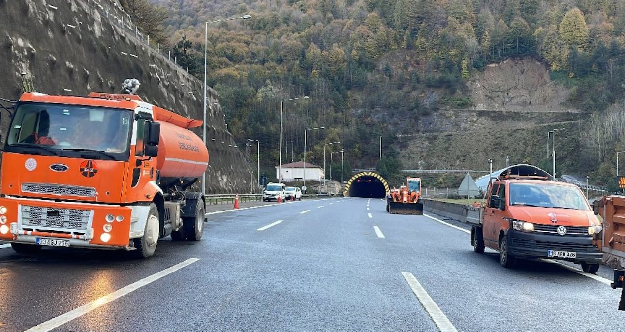 Bolu’da ağır tonajlı araçlara yasak geldi