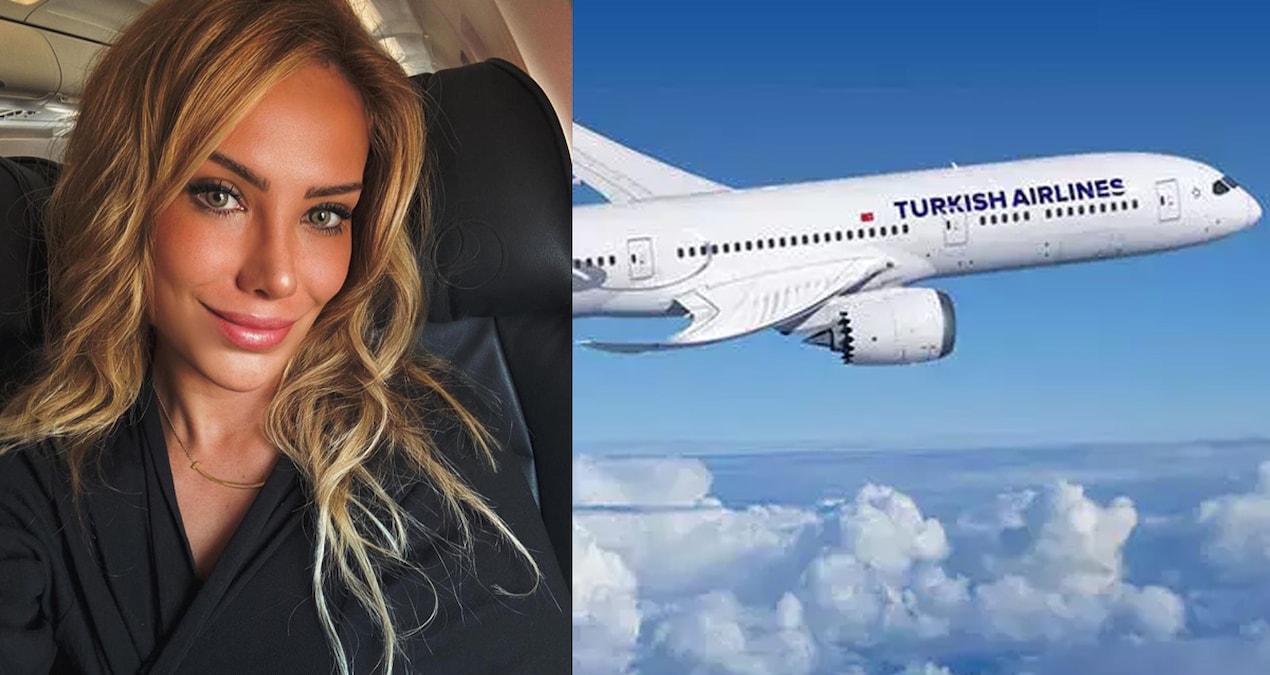 Ceyda Ersoy uçakta kabin memuruna saldırdı, gözaltına alındı