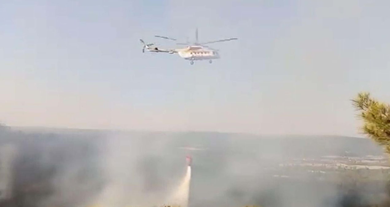 Ciğerimiz yanıyor! Havadan müdahale başladı