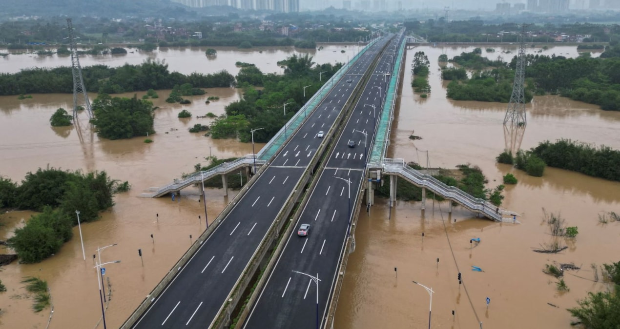 Çin’in güneyinde yaşanan sellerde ölenlerin sayısı 47’ye çıktı
