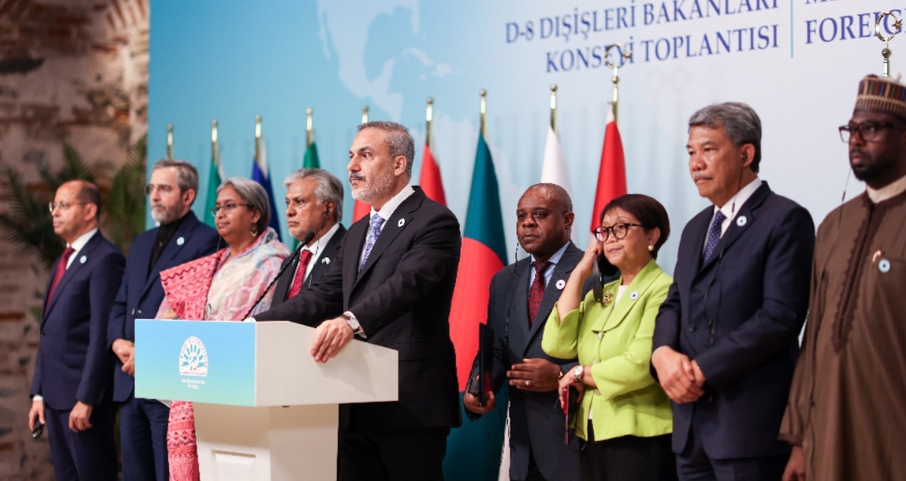 D-8 bildirisinde Gazze çağrısı