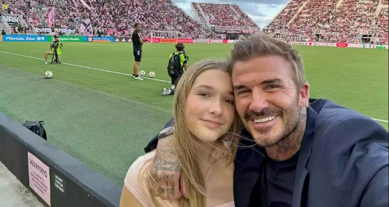 David Beckham’ın kızıyla paylaştığı fotoğraf beğeni topladı