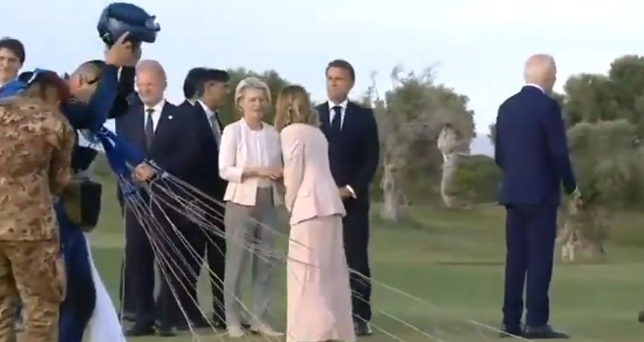 G7 Zirvesi’nde gündem Biden’ın hareketleri: Meloni müdahale etti