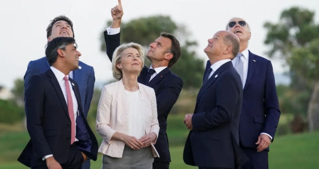 G7’deki halleri olay oldu: Biden müttefiklerin alay konusu haline geldi