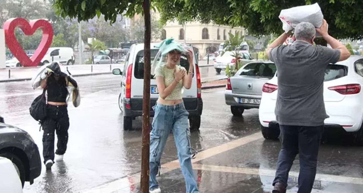 Hafta sonu havaya dikkat… Rüzgar ve sağanak geliyor
