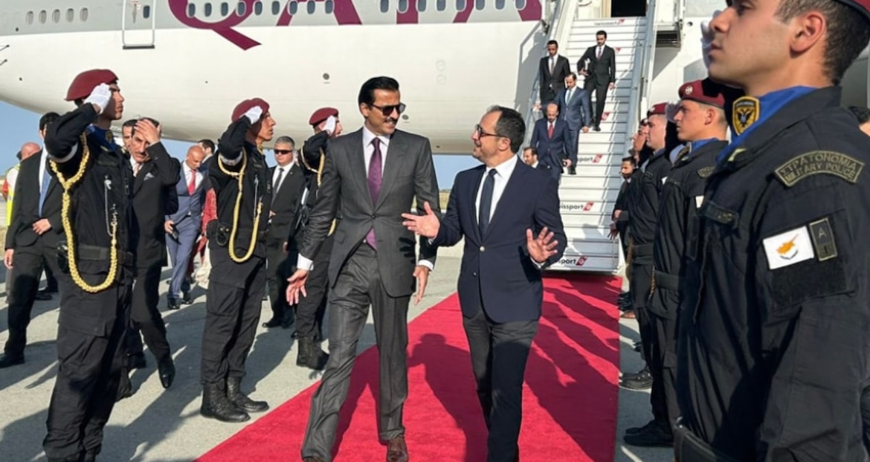 Has dostumuz Katar Rumlarla kucaklaştı