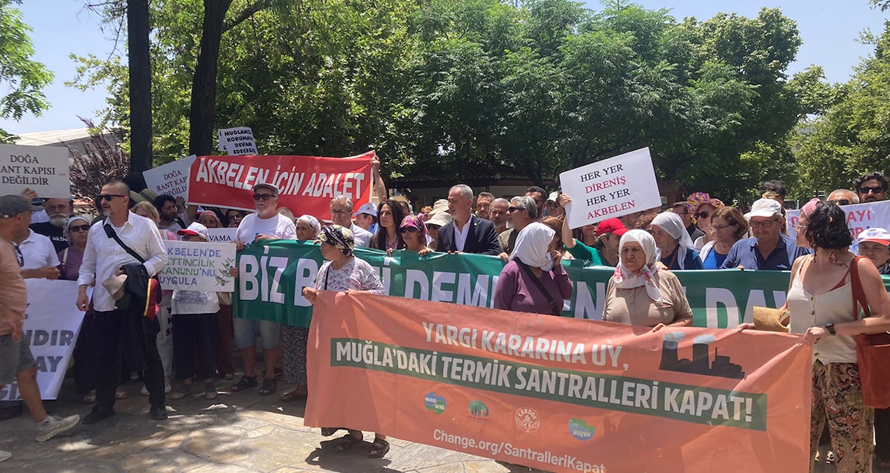 İkizköylüler mahkeme önünden haykırdı: Adalet istiyoruz