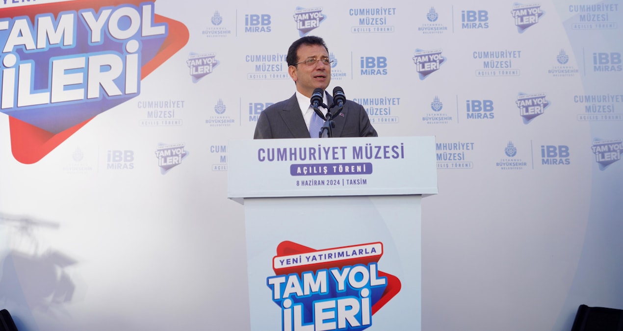 İmamoğlu: İmparatorluktan Cumhuriyete uzanan bu tarihin her safhasını değerli biliriz