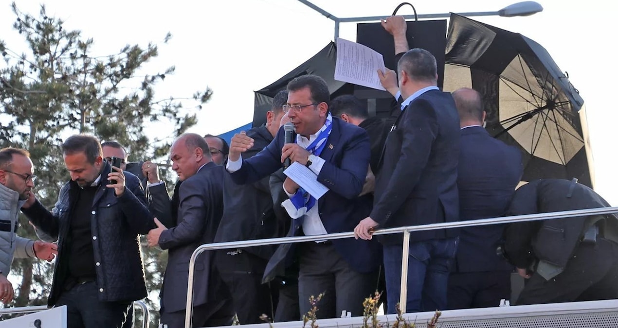 İmamoğlu’na taşlı saldırı davasında tüm sanıklara ceza talebi