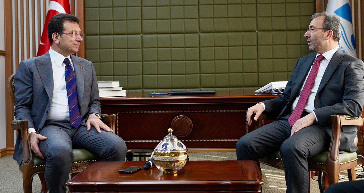 İmamoğlu’ndan AKP’li başkana ziyaret