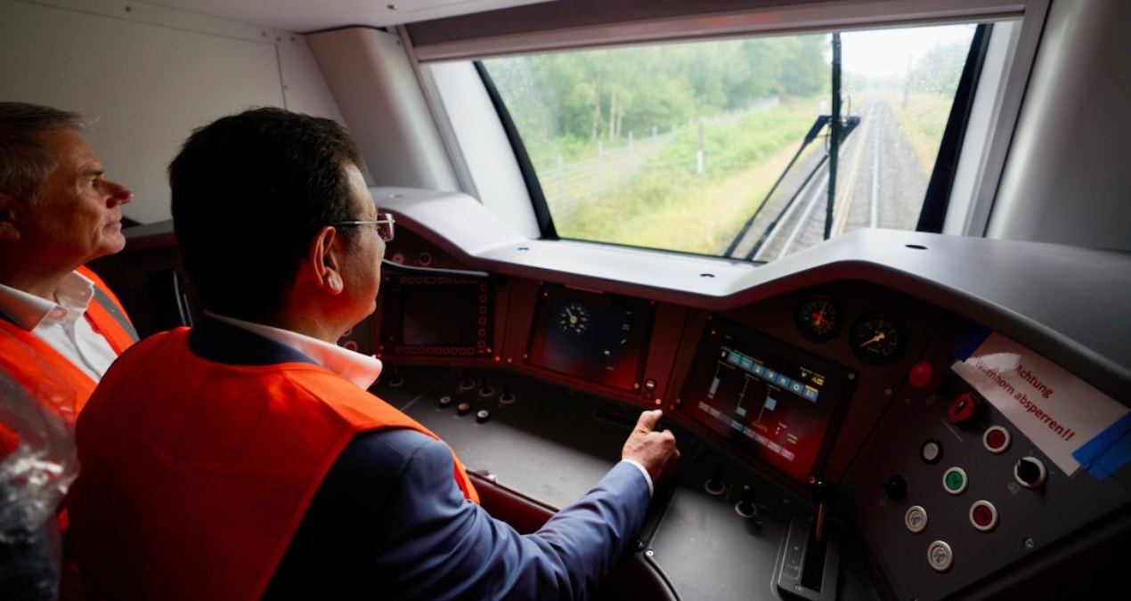 İmamoğlu’ndan Almanya’da ‘HIZRAY’ testi