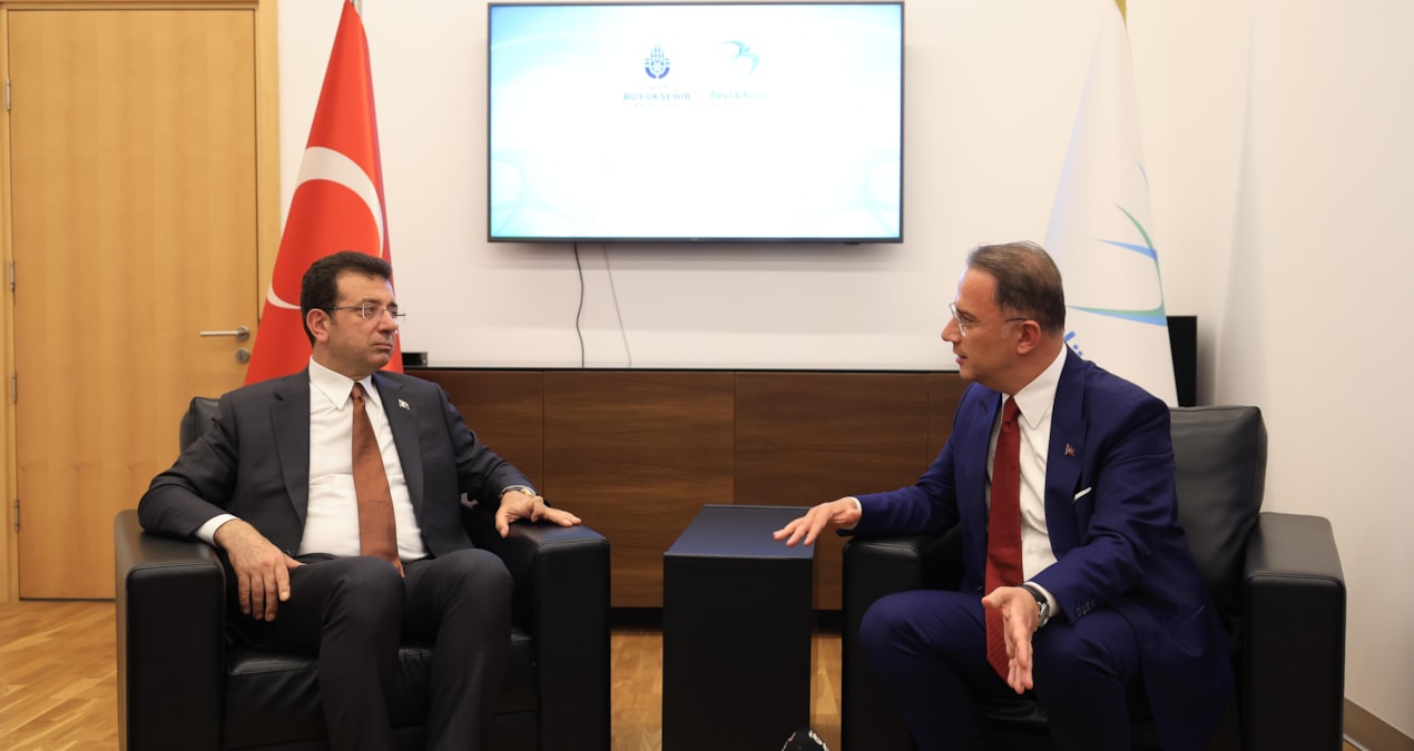 İmamoğlu’ndan Beylikdüzü Belediyesi’ne ziyaret