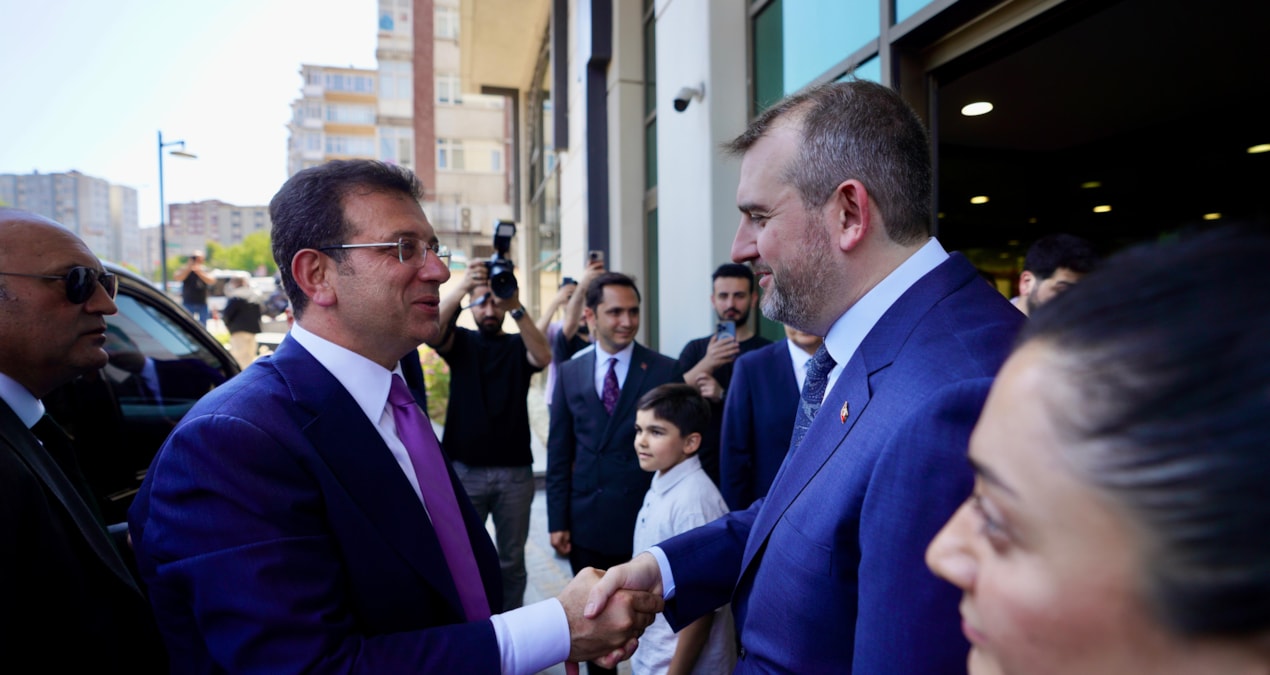 İmamoğlu’ndan Güngören Belediyesi’ne ziyaret