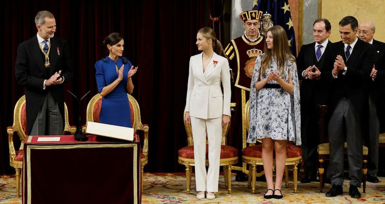 İspanya Krallığı genç prensese emanet