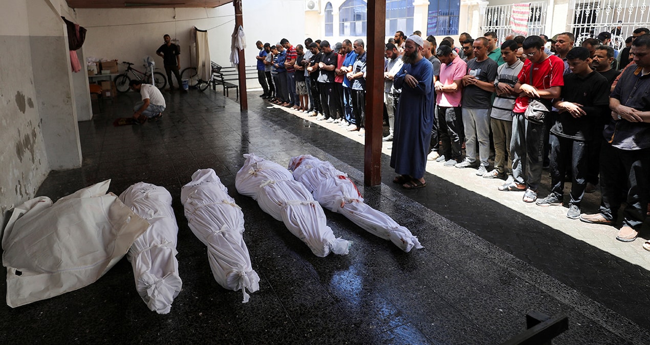 İsrail çadır kente saldırdı: 18 ölü, 35 yaralı