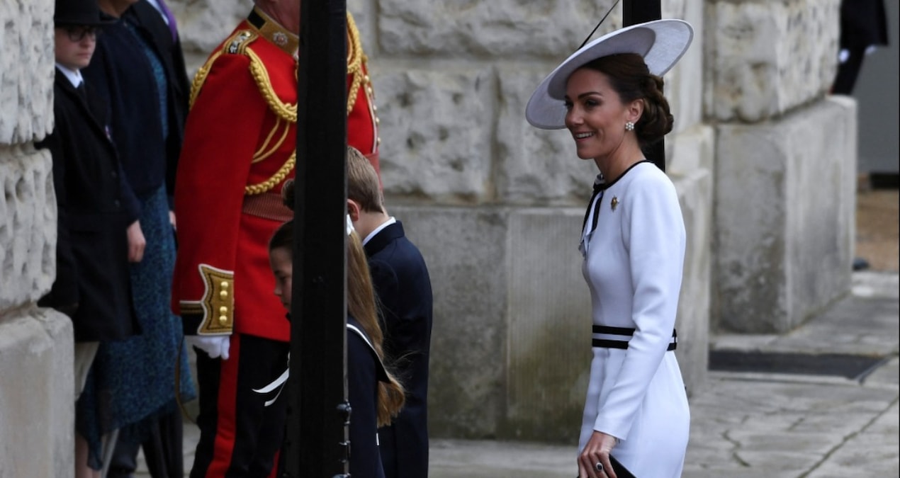 Kate Middleton aylar sonra kamuoyunun karşısına çıktı