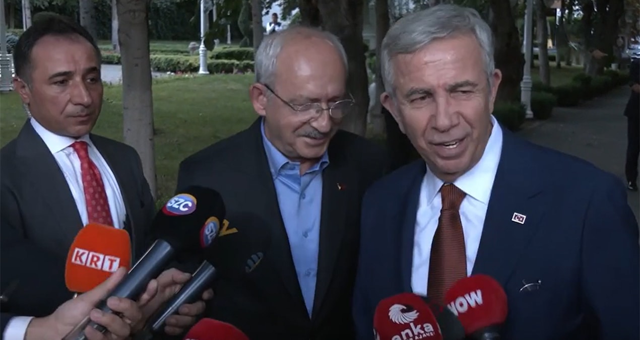 Kılıçdaroğlu ile Yavaş bir araya geldi