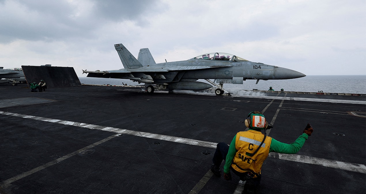 Kızıldeniz’de kritik gelişme: ABD’nin uçak gemisi evine dönüyor