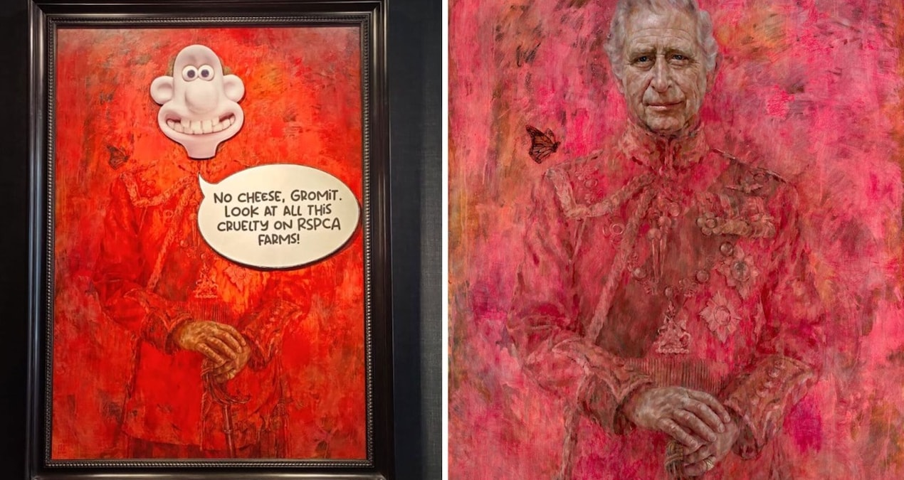 Kral Charles’ın portresine saldırı düzenlendi