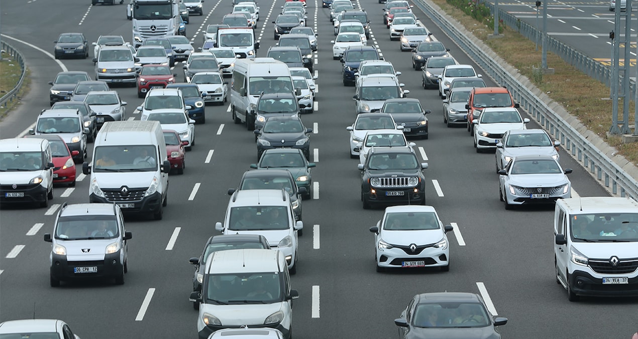Kurban Bayramı öncesi trafik yoğunluğu başladı