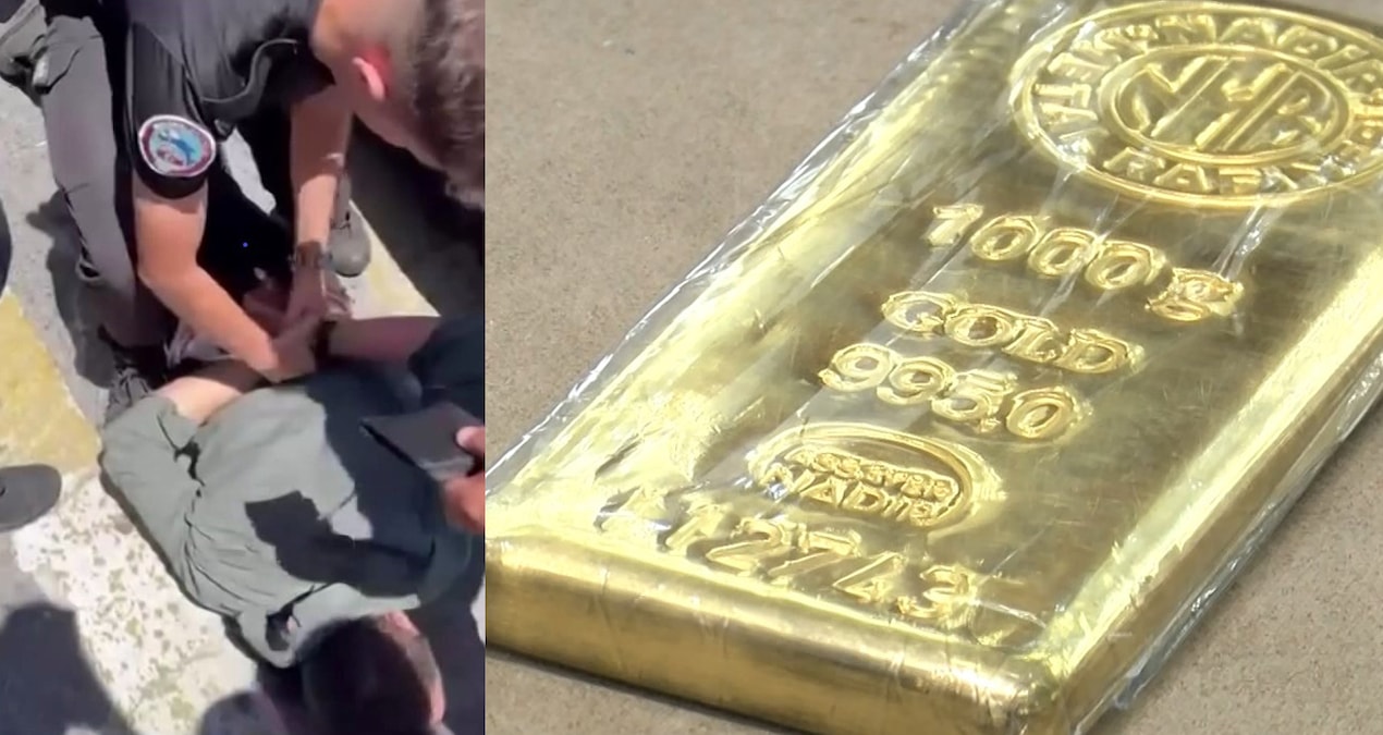 Kuyumcudan 1 kiloluk altın çaldı, böyle yakalandı