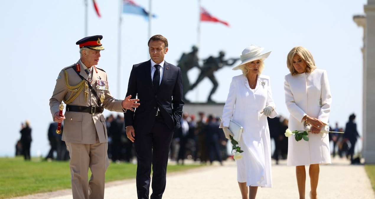 Liderler Normandiya anmasında buluştu