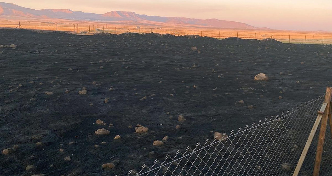 Mardin’de 9 ayrı noktada yangın