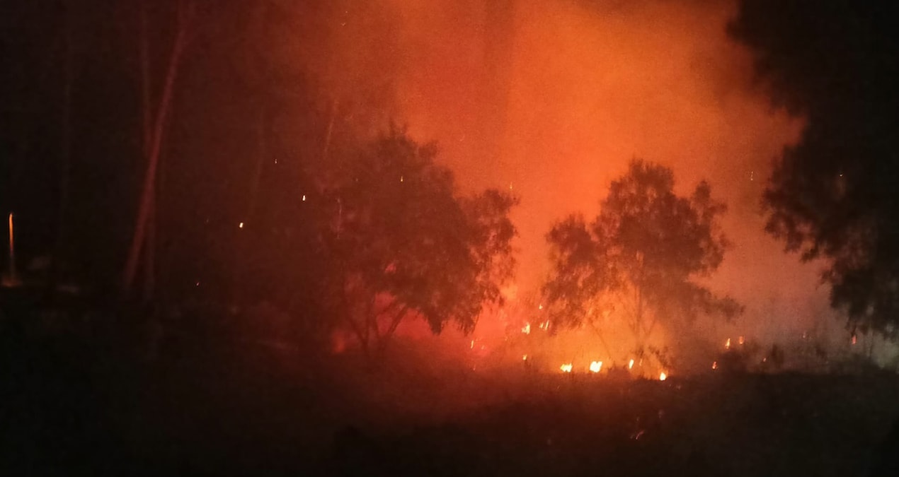 Marmaris’te trafo patladı, felaketin eşiğinden dönüldü