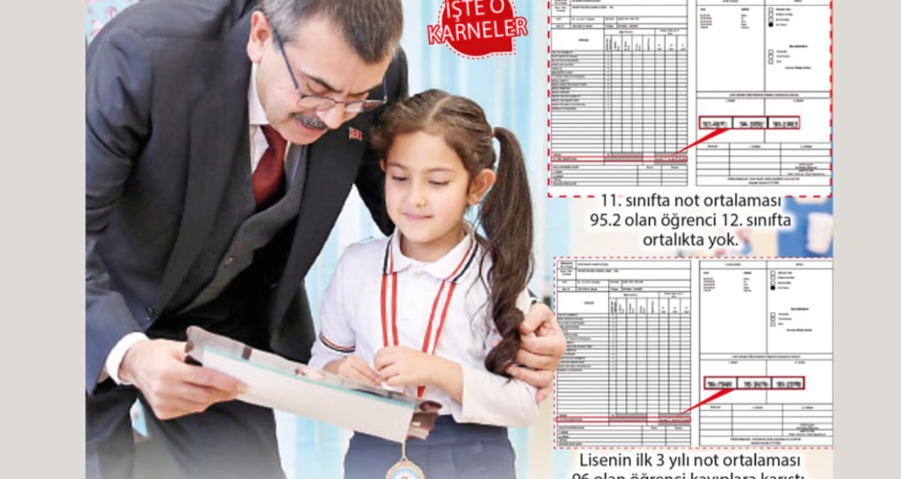 MEB gölge öğrencilere karne verecek