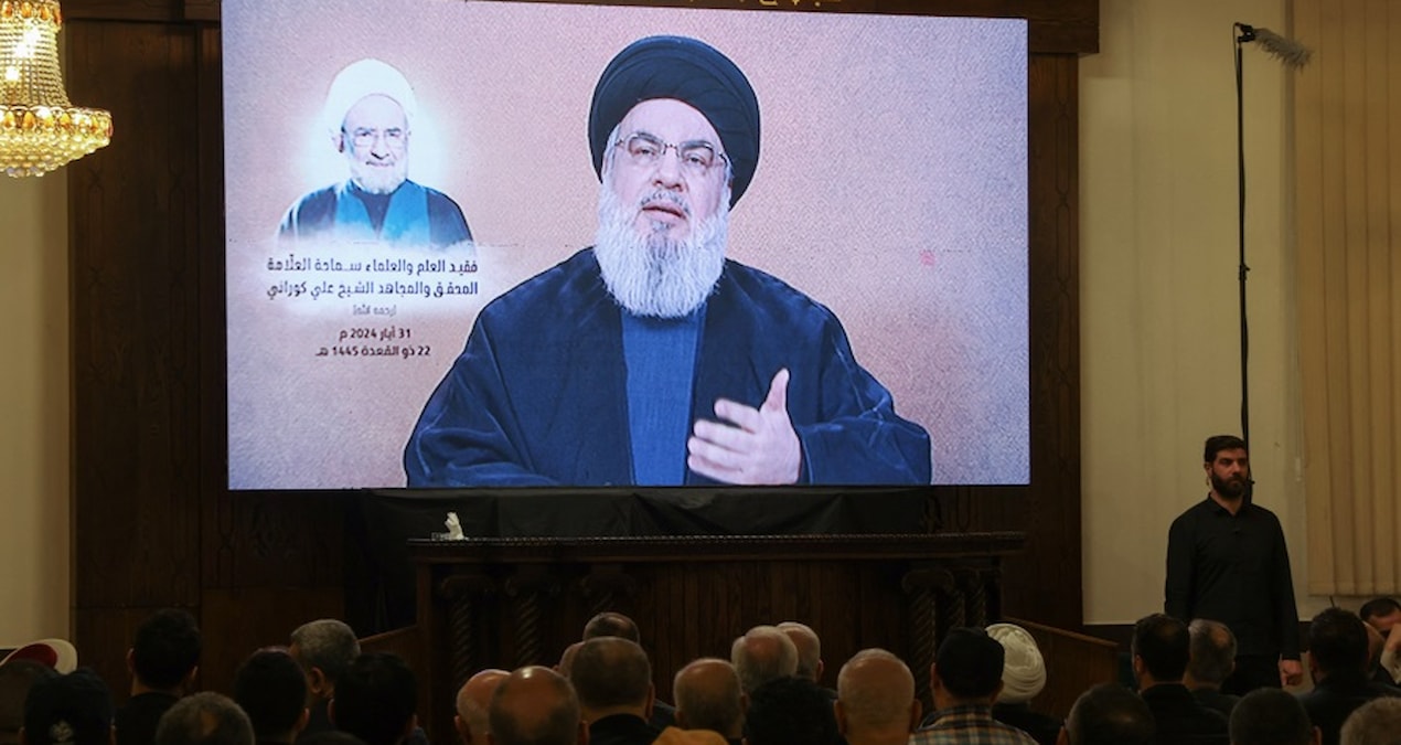 Nasrallah, Güney Kıbrıs’ı tehdit etti: Vururuz