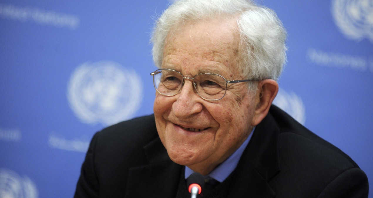 Noam Chomsky’den üzen haber… Artık konuşamıyor